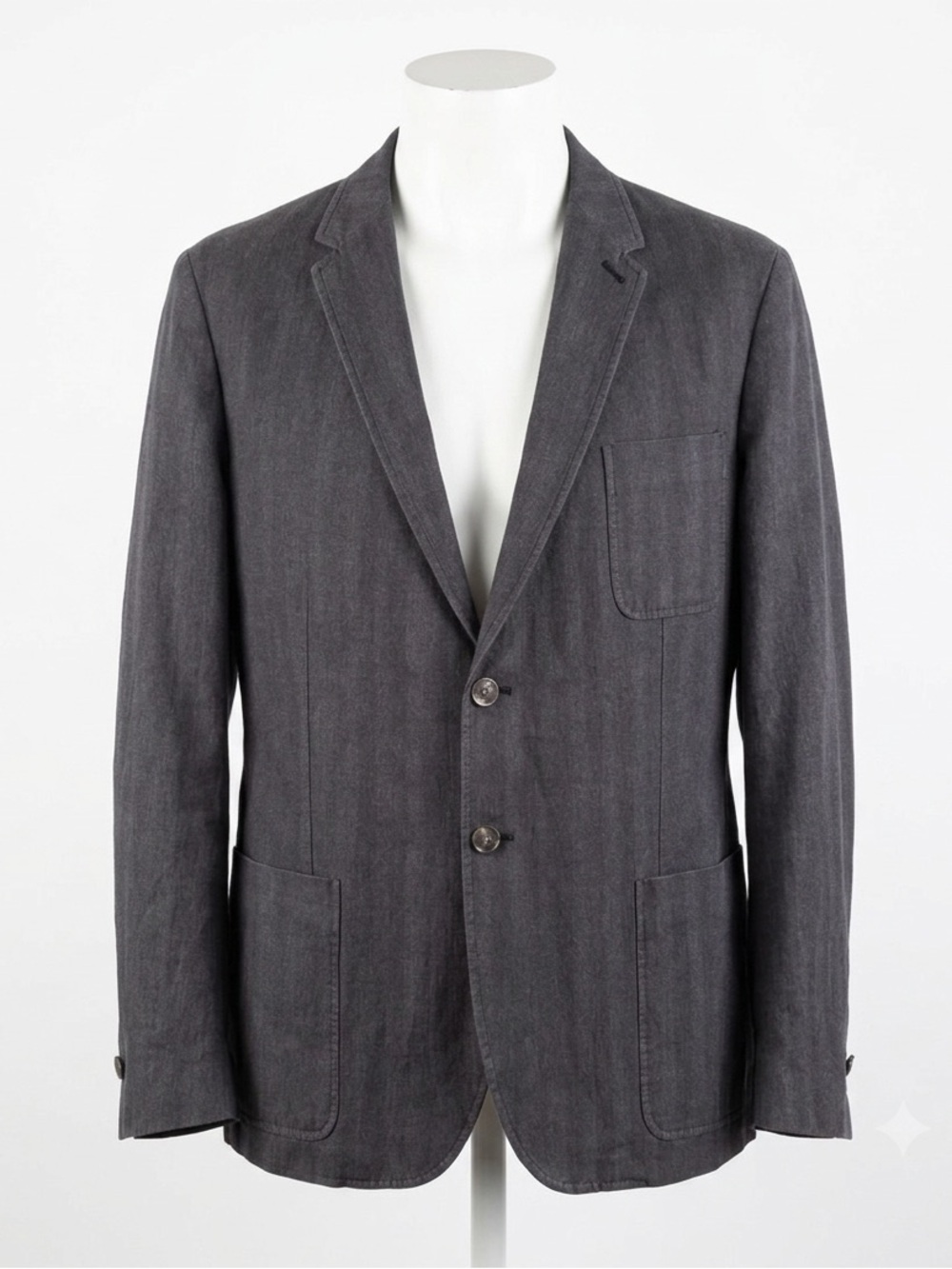 Paul Smith Cotton Linen Patch Pocket Blazer Made in Portugal Size 44/54